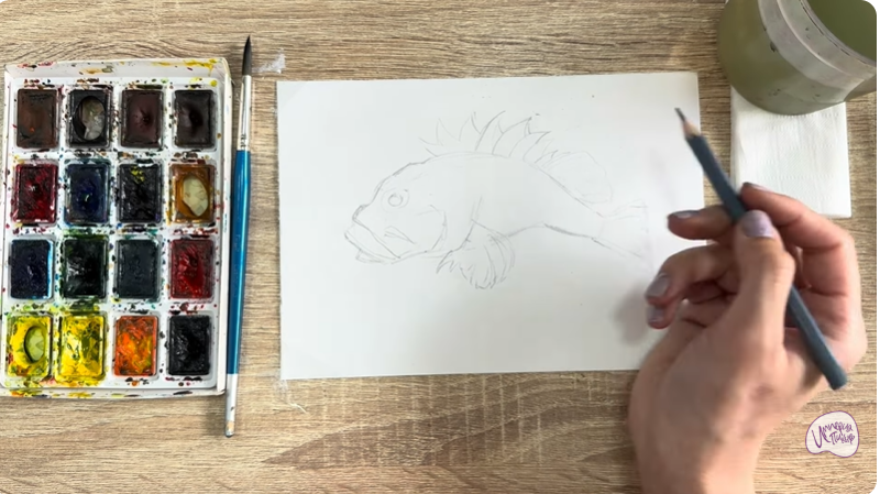 Рисуем Скорпена