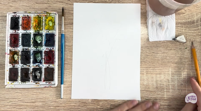 Рисуем Бессмертник