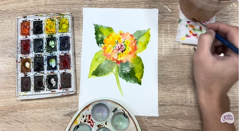 Рисуем Лантана