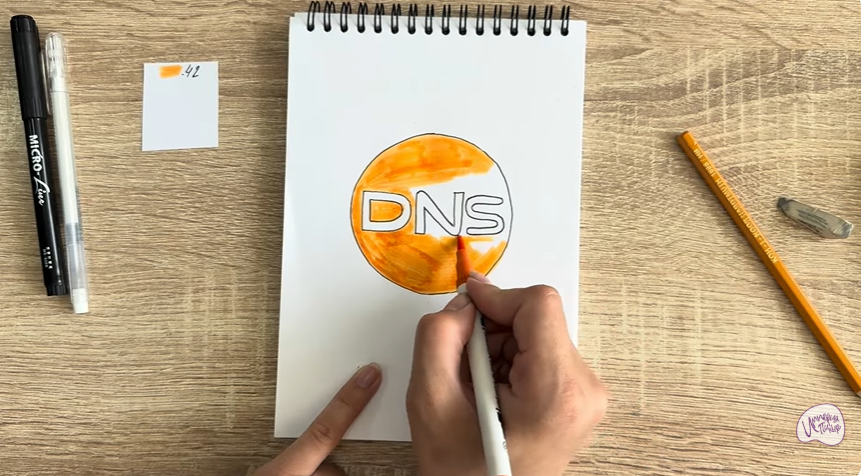 Рисуем Лого DNS