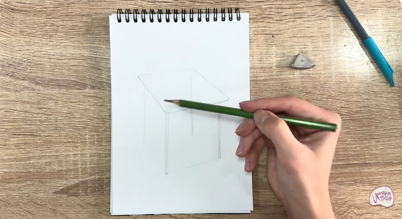 Рисуем Походный стол