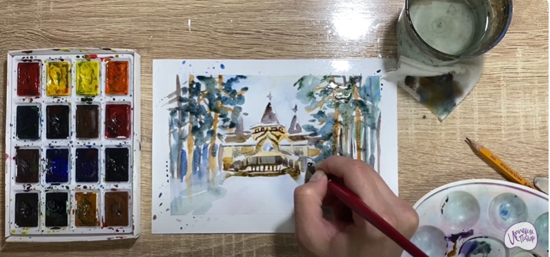 Рисуем Великий Устюг