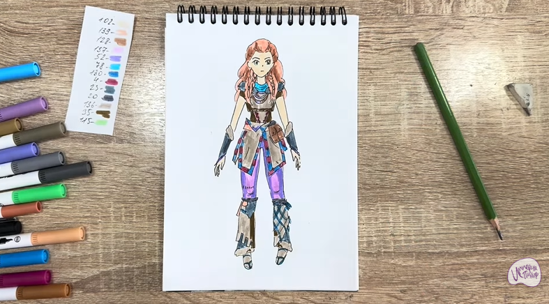 Рисуем Элой