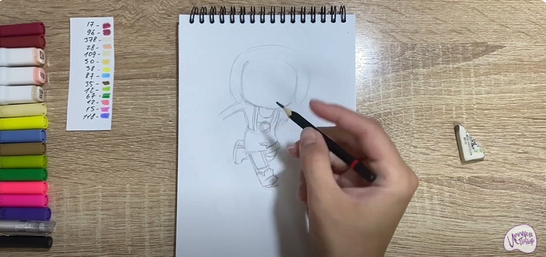 Рисуем Флора из "Команда Флоры"