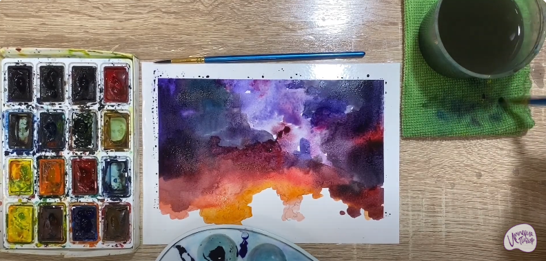 Рисуем Звёздное небо