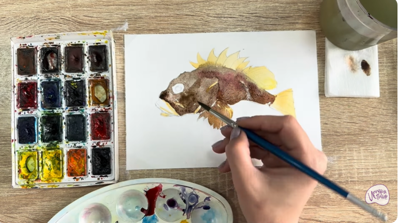 Рисуем Скорпена