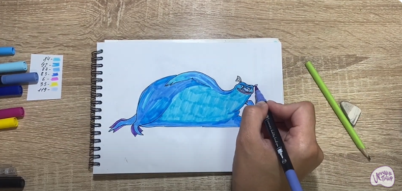 Рисуем Водяной из "Кощей. Начало"