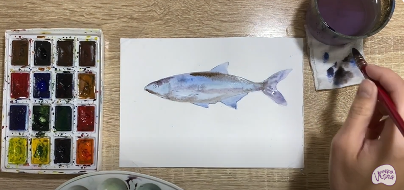 Рисуем Верховодка