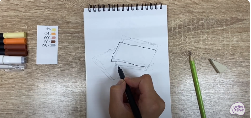 Рисуем Лаваш