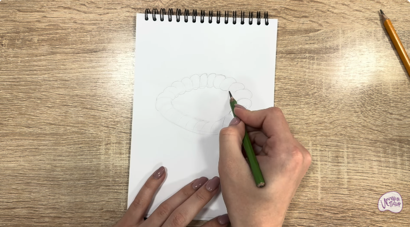 Рисуем Резинка-пружинка