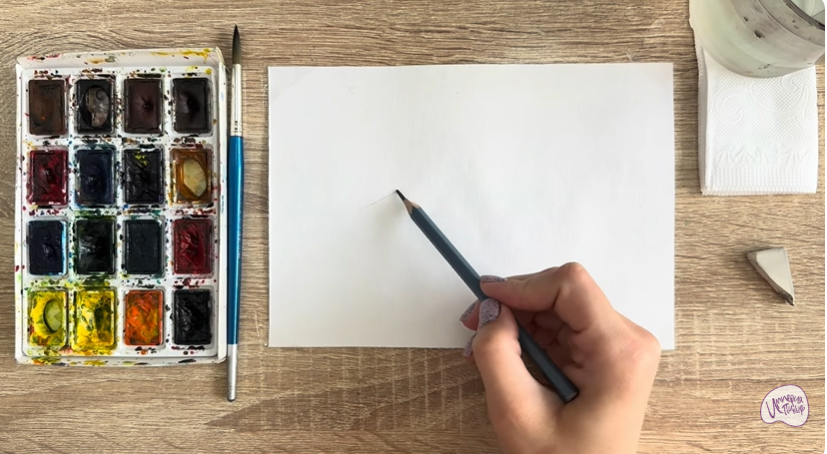 Рисуем Жабры рыбы