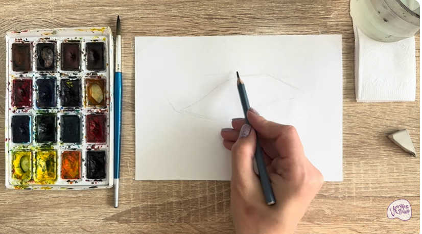 Рисуем Жабры рыбы