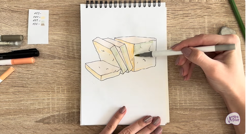 Рисуем Брынза