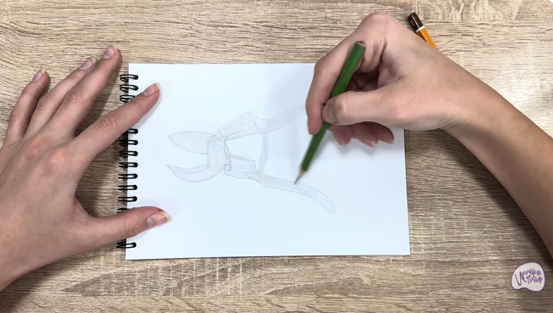 Рисуем Секатор