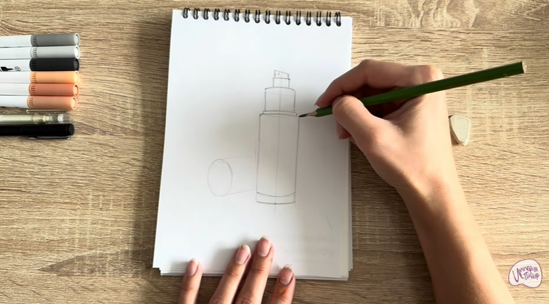 Рисуем Тональный крем