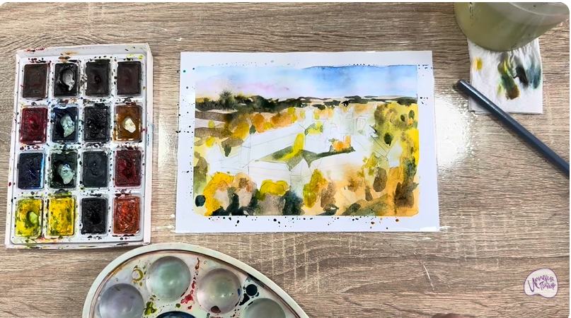 Рисуем Звенигород