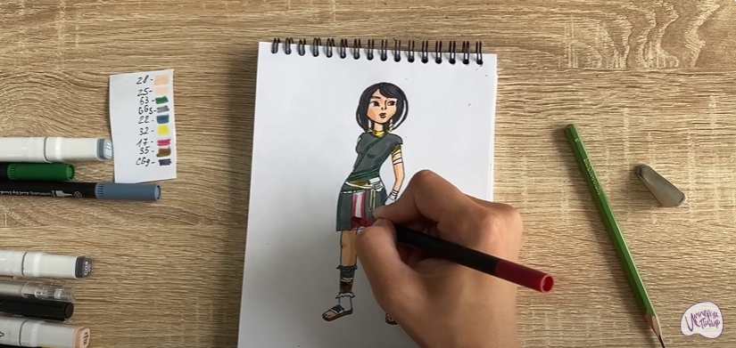 Рисуем Каяра