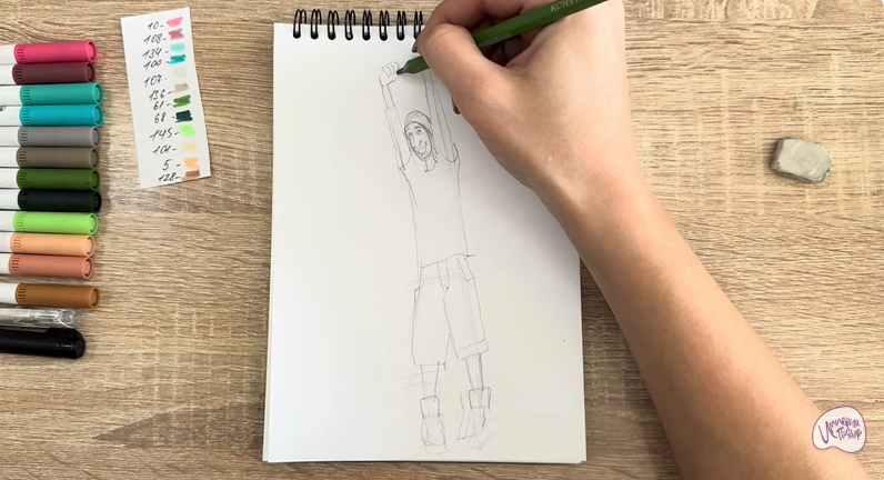 Рисуем Фред из "Город героев"