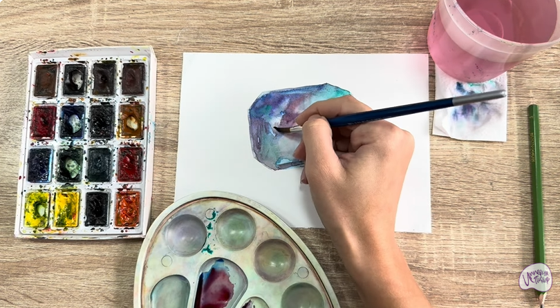 Рисуем Александрит