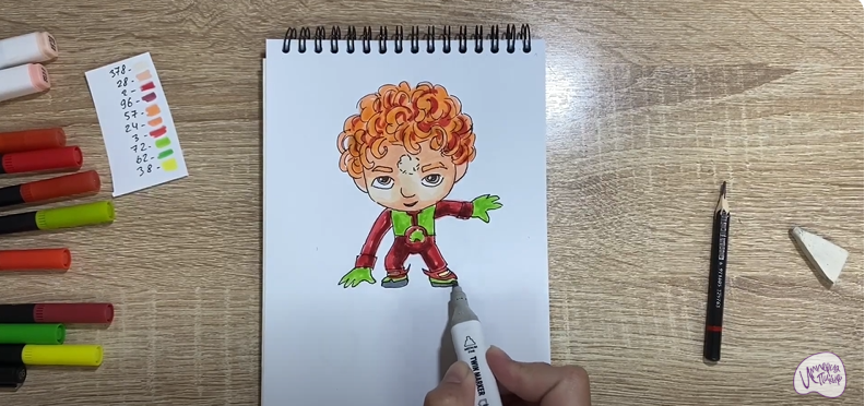 Рисуем Скаут из "Команда Флоры"