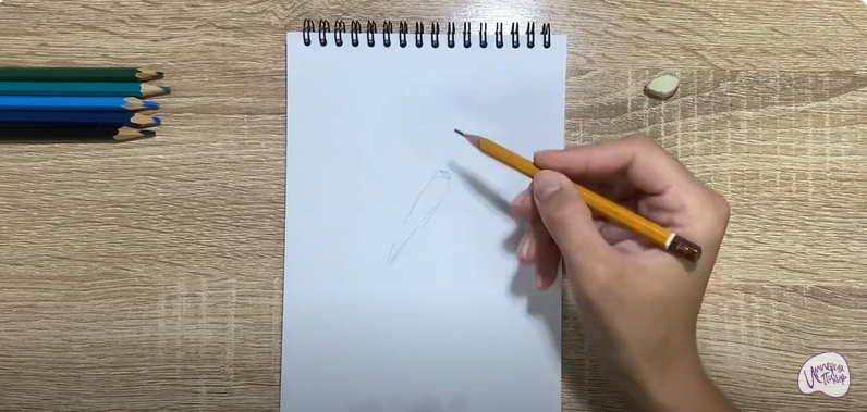 Рисуем Бабочка "Голубянка"