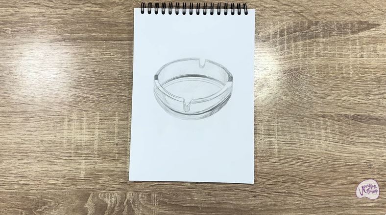 Рисуем Пепельница