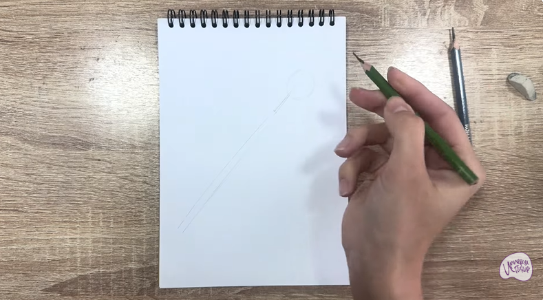 Рисуем Стоматологическое зеркало