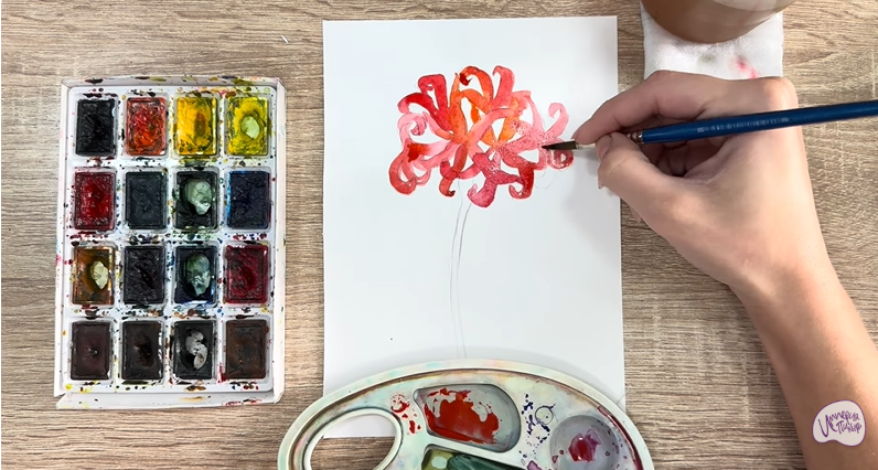 Рисуем Ликорис