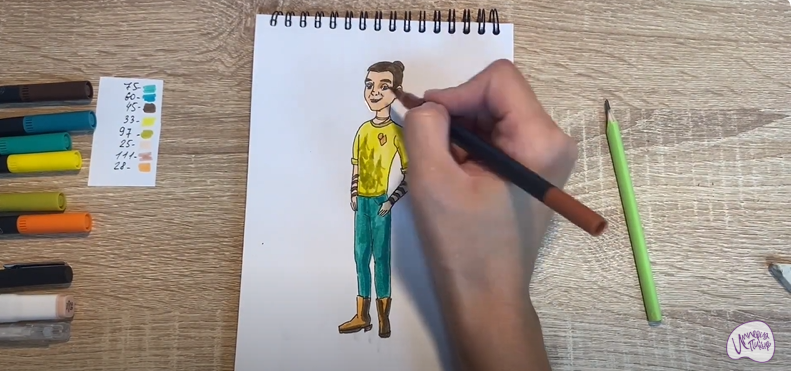 Рисуем Васко из "Царевны"