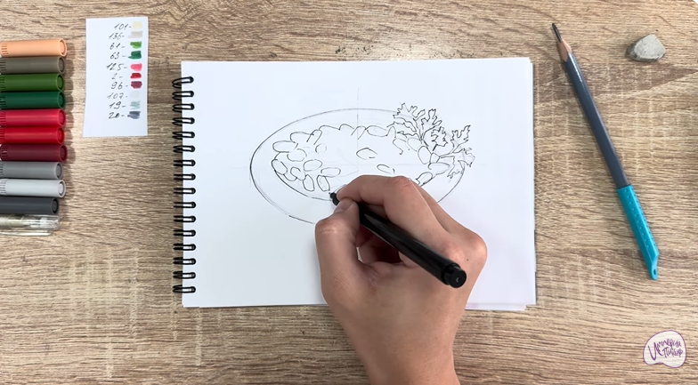 Рисуем Лобио по-грузински