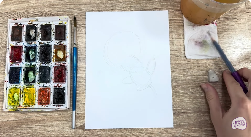 Рисуем Хойя