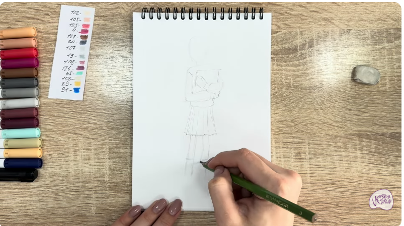 Рисуем Рина Винилион из" Доктор Динозавров"