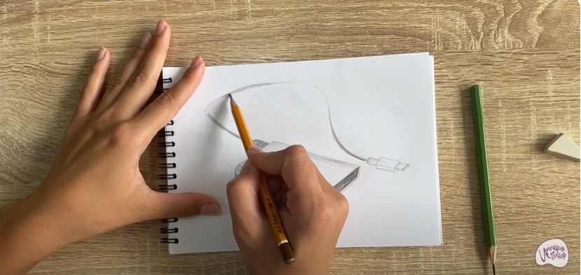 Рисуем Внешний жесткий диск