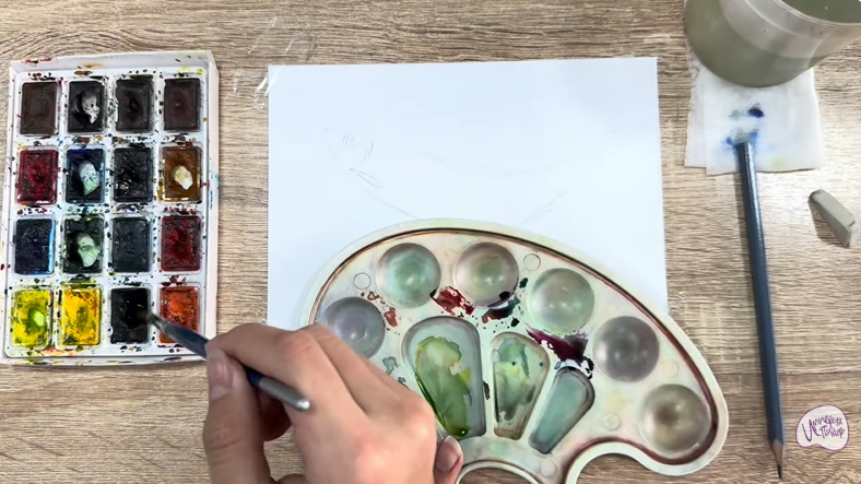 Рисуем Селёдка