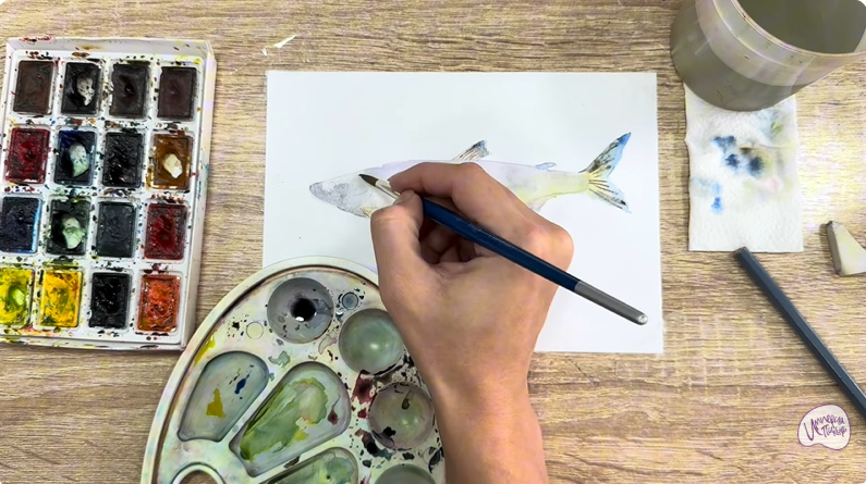 Рисуем Нельма