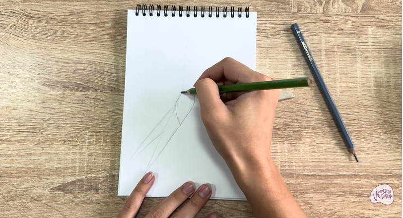 Рисуем Кухонные ножницы