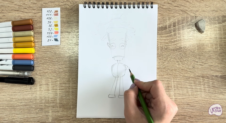 Рисуем Баквит из "Герои Энвелла"