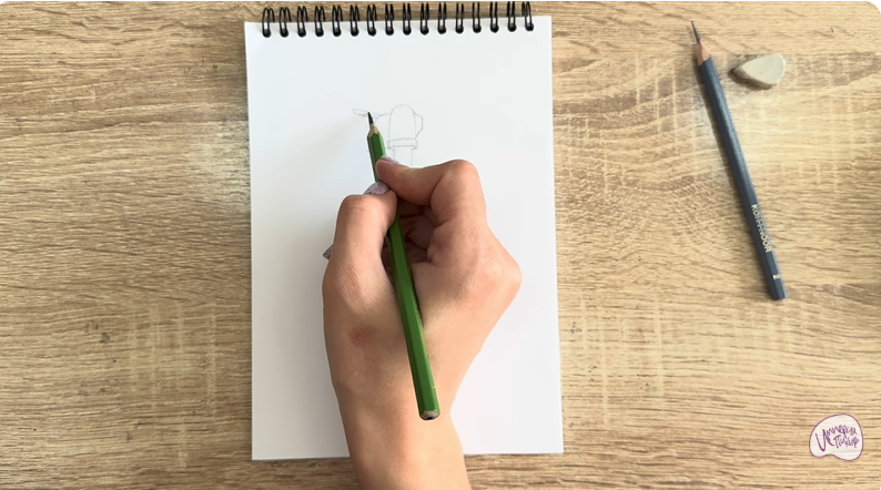 Рисуем Колонка водоразборная