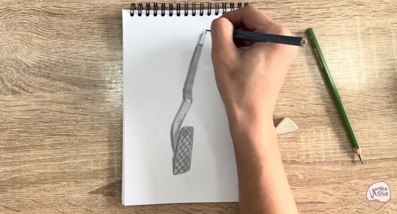 Рисуем Педаль газа