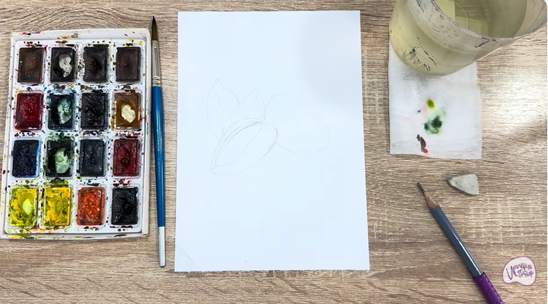 Рисуем Миндаль