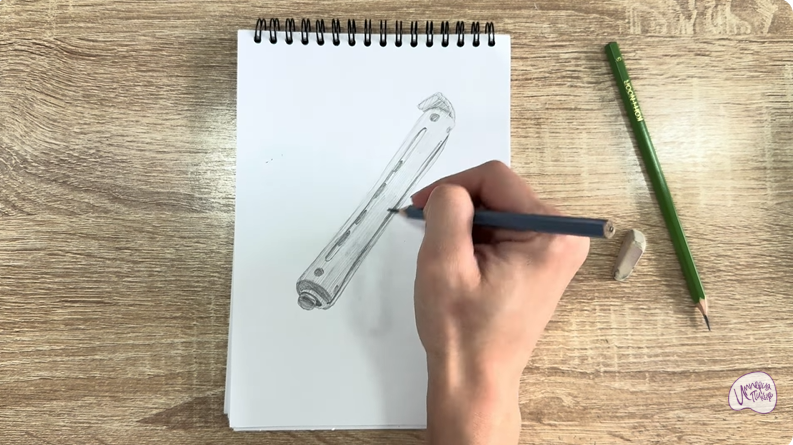 Рисуем Коклюшки для завивки