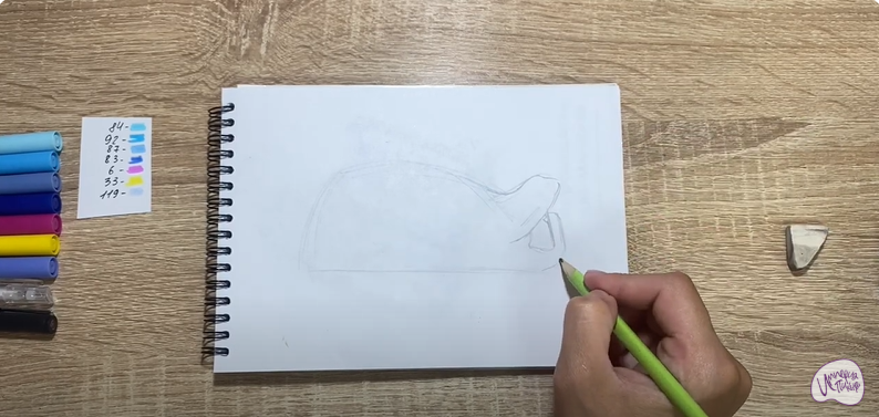 Рисуем Водяной из "Кощей. Начало"