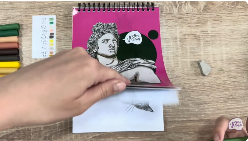 Рисуем Виктор из "герои Энвелла"