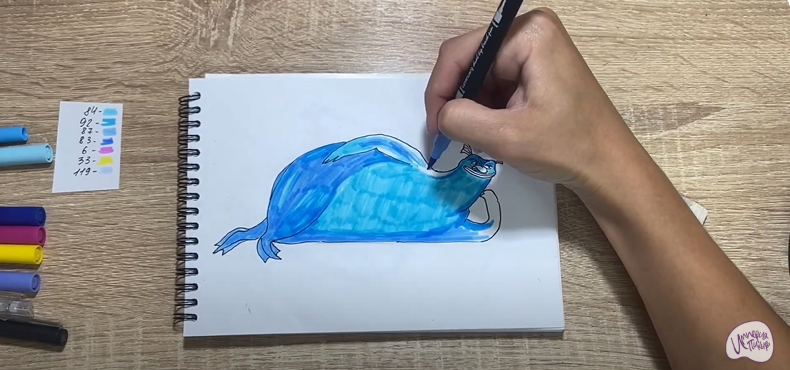 Рисуем Водяной из "Кощей. Начало"