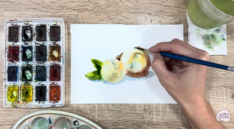 Рисуем Макадамия