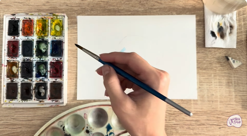 Рисуем Лунный камень