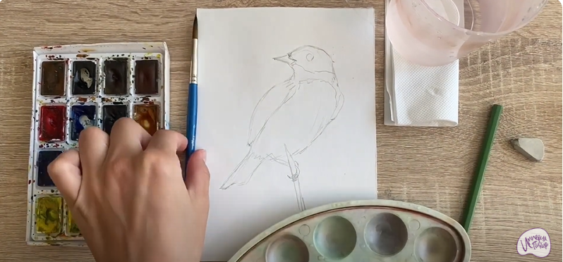 Рисуем Большой чекан