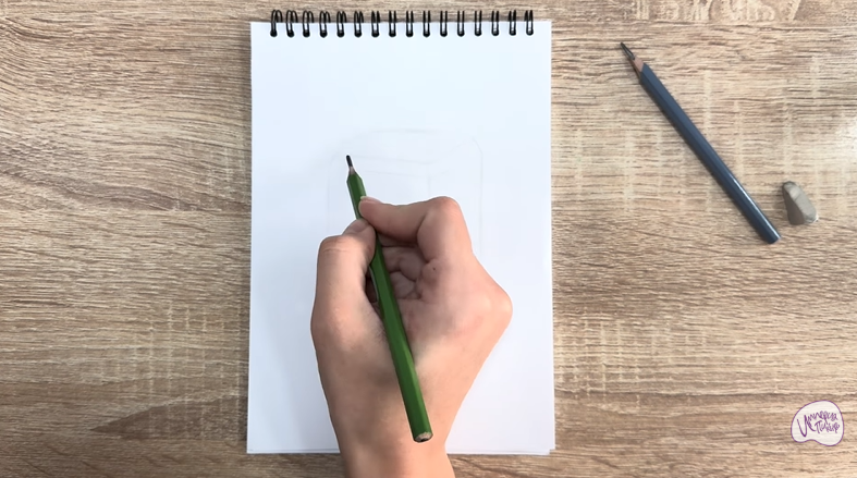 Рисуем Уничтожитель бумаги