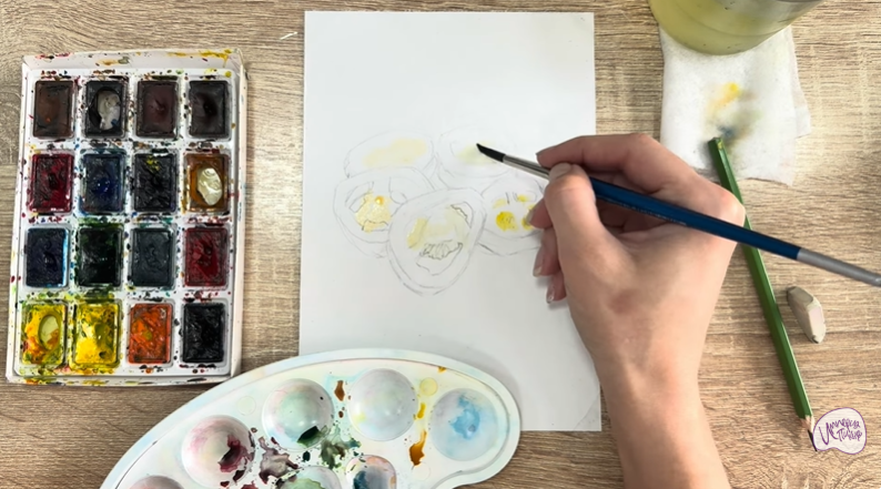 Рисуем Маринованные халапеньо