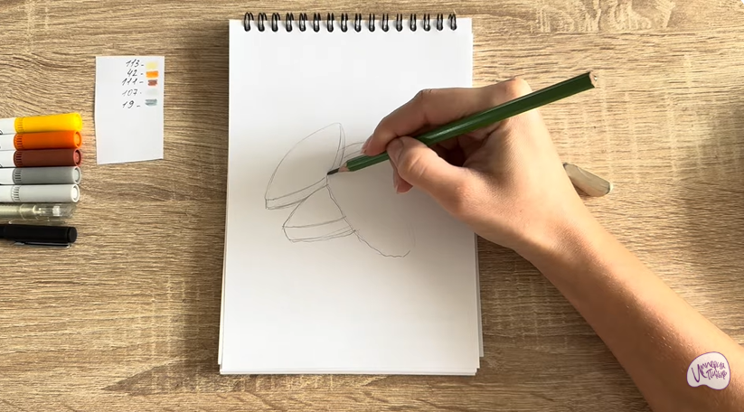 Рисуем Калиссоны